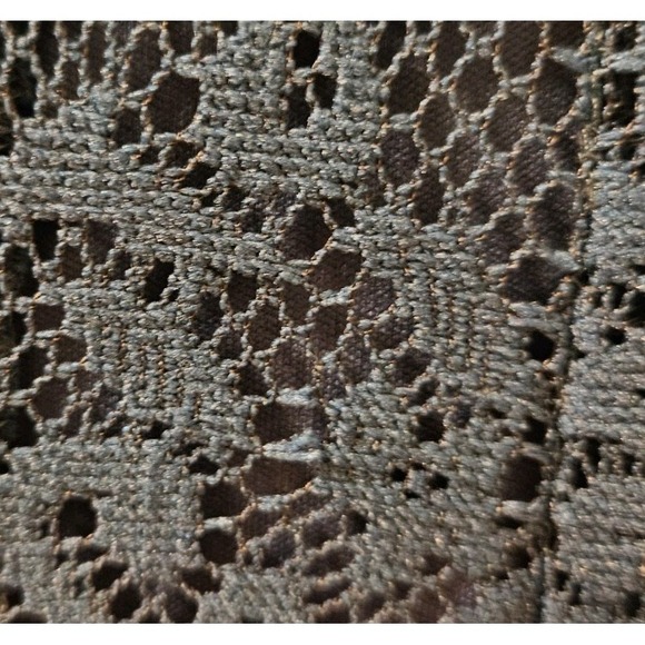 Women's Dark Teal Navy Blue Sleeveless Dress Lace Overlay, Size 8, New With Tags - Picture 8 of 9